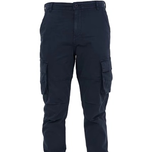 Pantalones Cargo de lona multibolsillos personalizados informales para hombre, ropa de trabajo cómoda y duradera, salida multicolor, MOQ bajo Bangladesh - Product Image 5