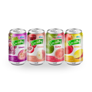 Bebida Carbonatada de Jugo Tan Do de 330 ml, Sabores Lichi, Uva, Fresa y Mango, Muestra Gratis, Diseño OEM Disponible, Venta al Por Mayor - Product Image 1