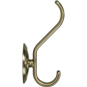 Perchero Clásico de Metal con Doble Gancho Resistente para Abrigos y Sombreros - Product Image 6