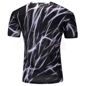 T-shirt de sublimation de haute qualité, best-seller, pour homme, taille adulte, léger, en polaire, col rond, écologique, séchage rapide, respirant - Product Image 2