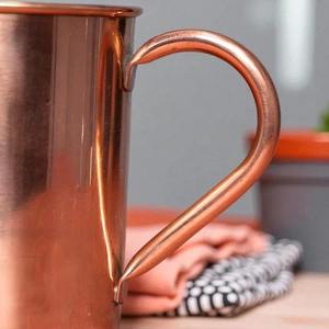 Taza Moscow Mule de Cobre Daystar Trade, Estilo Simple, Ecológica, Reutilizable, para Cócteles, Hogar, Cocina, Bar y Viajes - Product Image 3