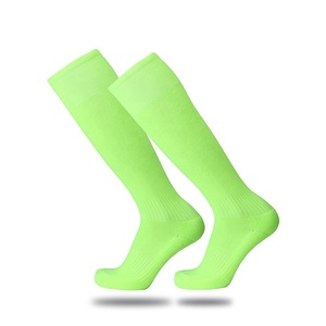 ODM Knee High Soccer <b>Socks</b> Solid Color Knitted <b>Green</b> Spandex/Polyester Eco-Friendly Quick Dry Digital Printing Sport <b>Socks</b> for - Product Image 1