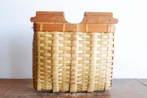 ตะกร้าตกปลาไม้ไผ่สานแบบญี่ปุ่น ของตกแต่งชายฝั่ง ขนาด 9x9.5x3 นิ้ว ตะกร้าเก็บของสานมือ ของตกแต่งบ้านสไตล์เรียบง่าย ผู้ผลิตและจำหน่าย - Product Image 2