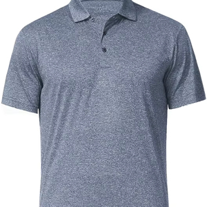 T-shirt Polo Homme Personnalisé 2026 – Coton 100% Manches Courtes – Broderie et Impression Vierge – Qualité Supérieure – Tenue Décontractée - Product Image 2