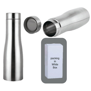 Bouteille réutilisable en acier inoxydable avec couvercle - Personnalisation et impression sur mesure pour les sports de plein air, Pâques, Halloween - Product Image 1