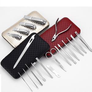 Ensemble professionnel de manucure et pédicure en acier inoxydable, emballage luxueux, certifié CE, options personnalisables, durable - Product Image 3