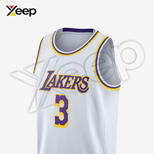 Maillot de basket-ball pour homme adulte personnalisé XEEP XC-BU-21, uniforme d'équipe haute performance, léger, respirant, en polyester - Product Image 2