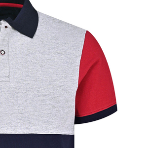Chemises polo pour hommes grandes tailles personnalisées de haute qualité, logo personnalisé, couleur unie, séchage rapide, légères et respirantes. - Product Image 5
