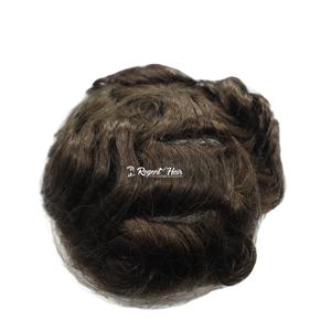 Cabello Remy humano 100% para mujer, sistema de tupé Frontal de encaje, estilo rizado, Base de cabello indio, exportación desde Bangladesh - Product Image 1