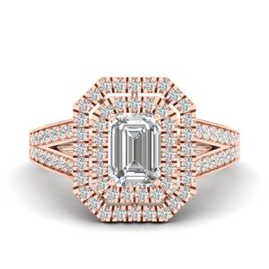 Anillo de compromiso REYES con halo de plata de ley 925, nuevo diseño, moissanita de corte radiante certificada GRA de 1.62 quilates, joyería fina para mujer - Product Image 5