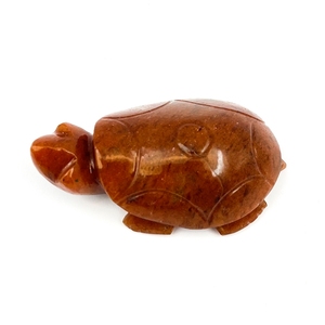 Natural Red Aventurine Tortoise Carving Aventurine Turtle Healing Crystal For Reiki Feng Shui Decor Wholesale - Product Image 4