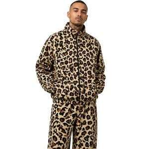 <b>Men</b> Anti-Wrinkle Tracksuit Set Casual Jogging Pant Zipper Front Sweatshirt Mid Waist Midweight 100% Cotton Autumn Wear - Product Image 2