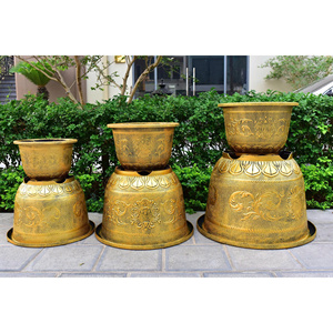 Maceta Cuadrada de Plástico PP Thien My, Ligera, Duradera, Diseño Moderno, Grande, para Plantas de Interior - Product Image 5