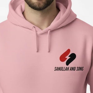 Sweat à capuche classique avec logo, décontracté, pour l'hiver, en coton lavé, à manches longues, pour homme, motif lettres, 100 % coton, style vintage - Product Image 2