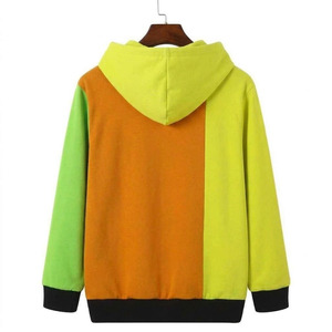 Casual wear <b>Pullover</b> Color Blocked Hoodie - Product Image 2