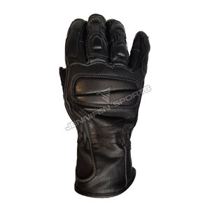 Gants de moto en cuir pour homme, courts, pour la course, compatibles écran tactile, pour motocross et cross-country - Product Image 1