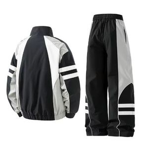 Custom Winter Nylon Polyester Shell Tracksuit Two Piece Jogging Heat Suit <b>Track</b> Windbreaker <b>Jacket</b> Sets <b>Men</b> Sweat Suit - Product Image 6