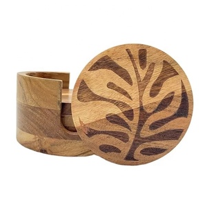 2025 chaud populaire conception personnalisable motif en bois caboteur pour boissons produits les plus vendus pour la maison hôtel Restaurant vaisselle - Product Image 1