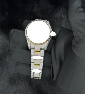 Mejor Precio, Relojes Iced Out de 41 mm, Movimiento Automático de Lujo, Acero Inoxidable, Estilo Hip Hop, con Moissanita VVS, para Hombre y Mujer - Product Image 4