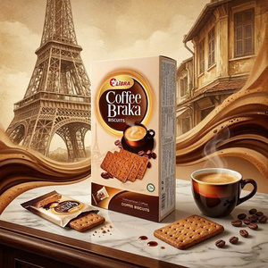 High- Quality Coffee Crackers Crunchy Tropical Flavor 150g Snack ODM Factory - Product Image 1