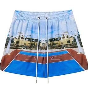 Shorts de course personnalisés respirants sublimés pour hommes, entrejambe de 5 pouces, séchage rapide, vêtements de sport performants pour le marché américain 2026 - Product Image 1