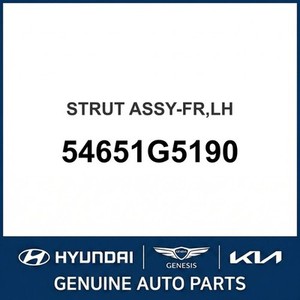 โช้คอัพหน้า นิโร รุ่นใหม่ พร้อมสตรัท ซ้าย 54651G5190 - Product Image 1