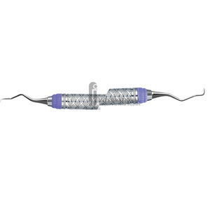 F.J.INTERNATIONAL FJI-9981 คีร์เร็ตแบบยาว 3/4 นิ้ว สำหรับฟันกรามหลัง ด้ามจับสองด้าน ออกแบบตามหลักสรีรศาสตร์ สำหรับงานทันตกรรม - Product Image 4