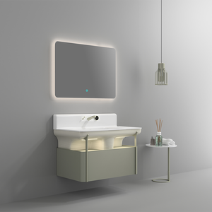 Lujo de alta calidad resistente al agua piedra Artificial 24A modelo baño tocador espejo inteligente dormitorio entrada diseño moderno - Product Image 4