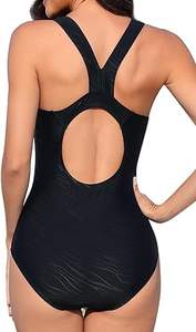 Traje de baño con corte alto y diseño sin espalda, traje de baño tipo tanga, monokini de playa - Product Image 5