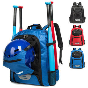 Sac à dos de baseball Bagnex avec logo personnalisé, compartiment à chaussures, sac d'équipement de baseball professionnel en polyester - Product Image 1