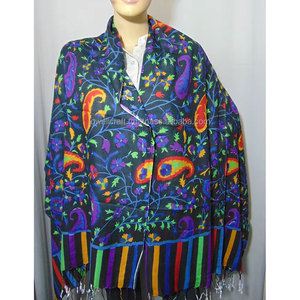 Silk Scarf Print Custom Designs Indian Paisley Print Pure Medium Silk Scarf Wrap for Women Elegant Designer Fashion Scarves - Product Image 3