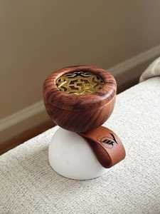 Brûleur à Bakhoor en bois époxy fait main, diffuseur d'aromathérapie pour la pièce, bougies et porte-encens pour parfums d'intérieur - Product Image 5