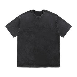 Camisetas Vintage 2022 de Algodón 100% con Impresión Personalizada, Venta al Por Mayor, Tallas Grandes, con Acabado Desgastado y Lavado Antiguo - Product Image 6