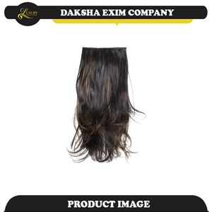 Trame non traitée de temple indien brut d'extensions de vrais cheveux humains de qualité supérieure de luxe à vendre - Product Image 2