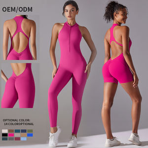 Ensemble de yoga et de fitness pour femmes, respirant et léger, de haute qualité, avec débardeur de sport et leggings très extensibles pour la salle de sport et le yoga au quotidien - Product Image 2