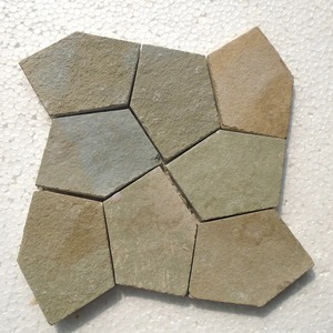 Dalles et carreaux en pierre calcaire brune Kota, durables et antidérapants, pour la conception intérieure et extérieure - Product Image 4