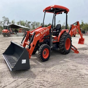 รถตักล้อยางคูโบต้า M62 รุ่น Coastal Crawler Loader Backhoe รถตักหน้า รถแทรกเตอร์ 62 แรงม้า ปั๊มไฮดรอลิก อุปกรณ์ก่อสร้างสำหรับฟาร์ม - Product Image 1