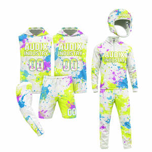 Ensemble d'uniformes de tournoi 7v7 personnalisés avec logo frontal, sublimation intégrale, vêtements de sport de qualité supérieure en gros - Product Image 6