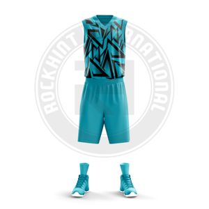 Uniforme de basket-ball de style professionnel, conçu en tissu polyester, léger, confortable et fiable pour les équipes de compétition - Product Image 1