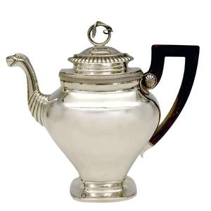 Service à thé turc fini argenté, ensemble de cafetières en métal, théière fini argenté pour servir le thé, cadeau de mariage argenté aux meilleurs prix - Product Image 1