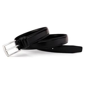 Cinturón de Cuero para Hombre, Color Sólido, Hebilla de Metal, para Uso Formal - Product Image 2