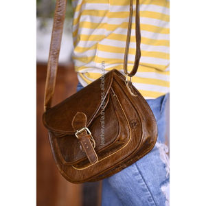Mayorista de lujo de alta calidad bolso cruzado de cuero genuino para las mujeres de un hombro señoras diseñador de moda monedero de cuero de vaca - Product Image 1