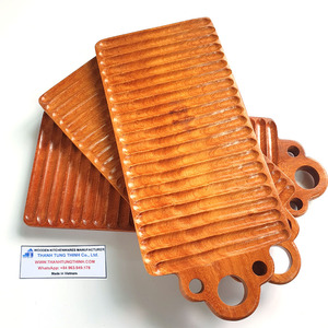 New Design Durable Wood Resin Coasters Epoxy Resin Coaster for Drinks From Vietnam Factory Wholesale - Product Image 3