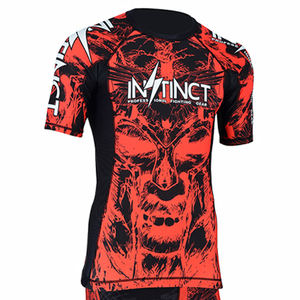 Conjunto Deportivo Personalizado con Logotipo para Hombre, Camiseta y Leggings Transpirables Sublimados, Ropa Deportiva de Dos Piezas para Gimnasio - Product Image 2