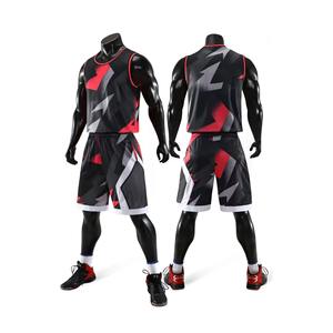 Conjunto de Uniformes de Baloncesto Personalizados al por Mayor, Sublimados, de Secado Rápido y Transpirables, Fabricante OEM ODM - Product Image 4