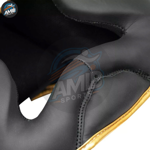Protège-tête de boxe professionnel personnalisable de haute qualité en cuir de vachette, design respirant, fabriqué au Pakistan, options de couleur et de logo personnalisés - Product Image 5