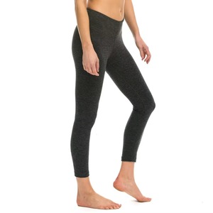 Leggings courts taille mi-haute pour femme, couleur unie, en maille extensible, style basique toutes saisons, en promotion - Product Image 5