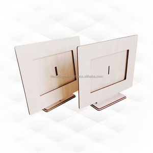 Cadres photo en bois MDF écologiques, parfaits pour les cadeaux personnalisés et la décoration intérieure avec emballage personnalisé à vendre - Product Image 1