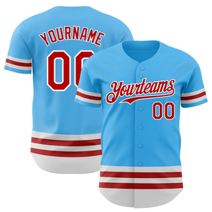 เสื้อเบสบอลพรีเมียมรุ่นล่าสุดสำหรับผู้ชายและผู้หญิง ระบายอากาศได้ดี แห้งเร็ว ผลิตจากผ้าโพลีเอสเตอร์ 100% พิมพ์ลายดิจิตอลแบบซับลิเมชั่น - Product Image 1