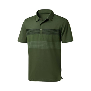 Camisa Deportiva de Golf para Hombre, Manga Corta, Corte Regular, Estilo Casual de Negocios, Tela de Algodón Suave, con Botones, Color Sólido, para Uso Diario - Product Image 1